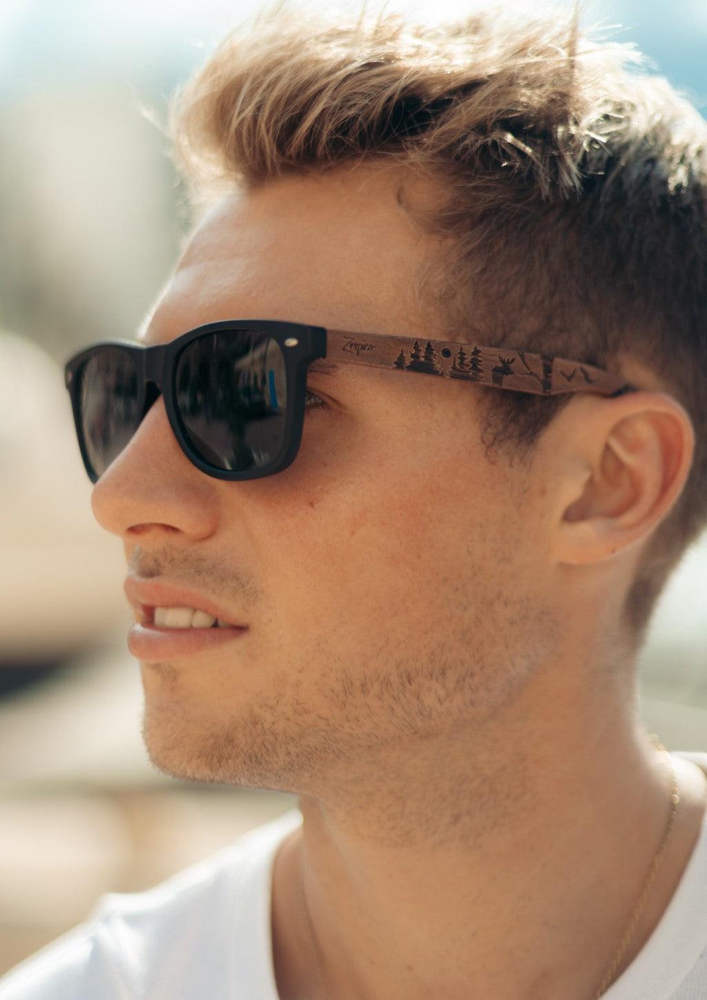 Eyewood | Engraved wooden sunglasses - The North-4