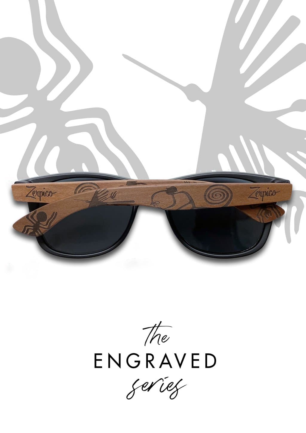 Eyewood | Engraved wooden sunglasses - Native-1