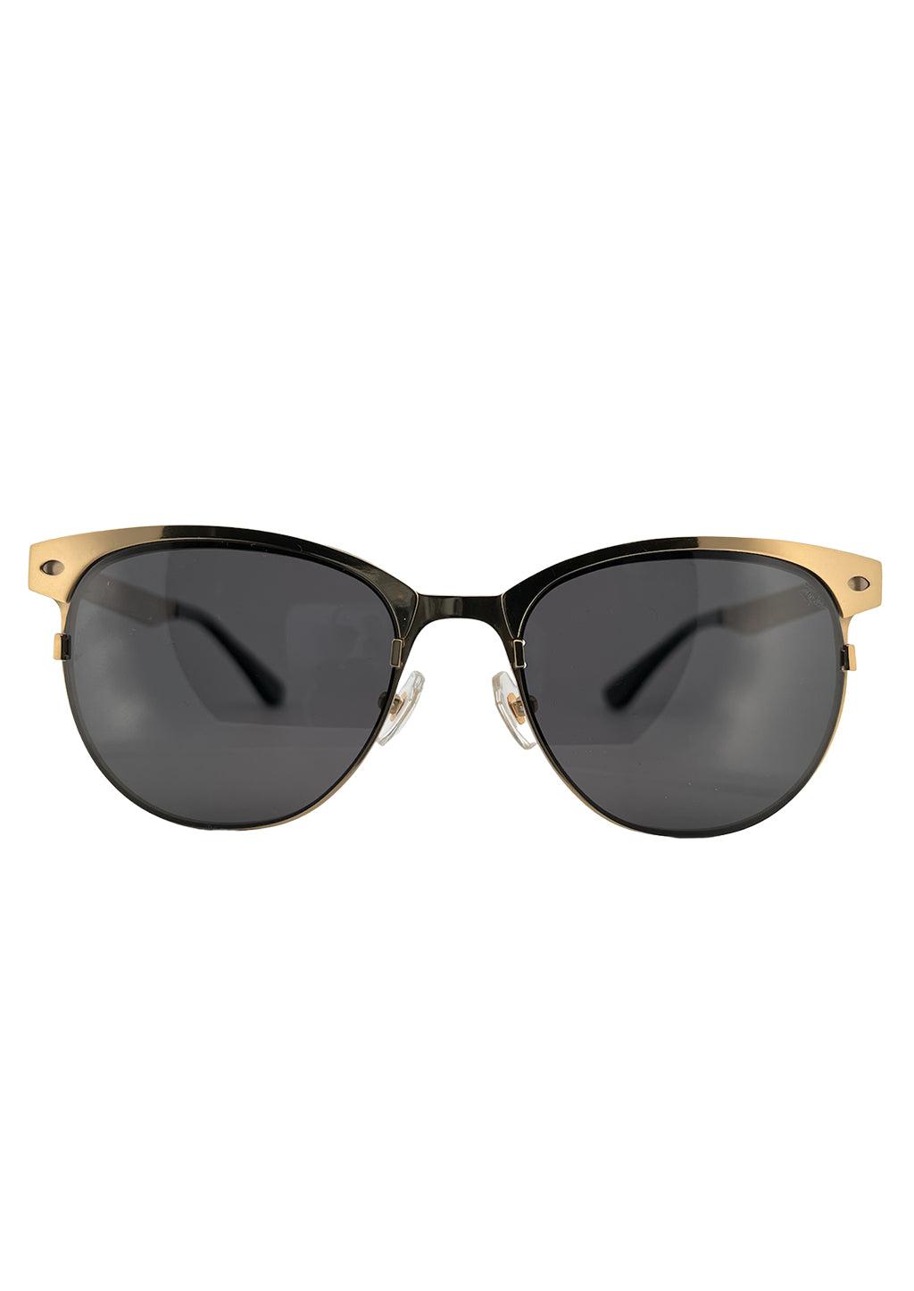Titanium Clubmasters Sunglasses - V2 - 24K GOLD Plated-1