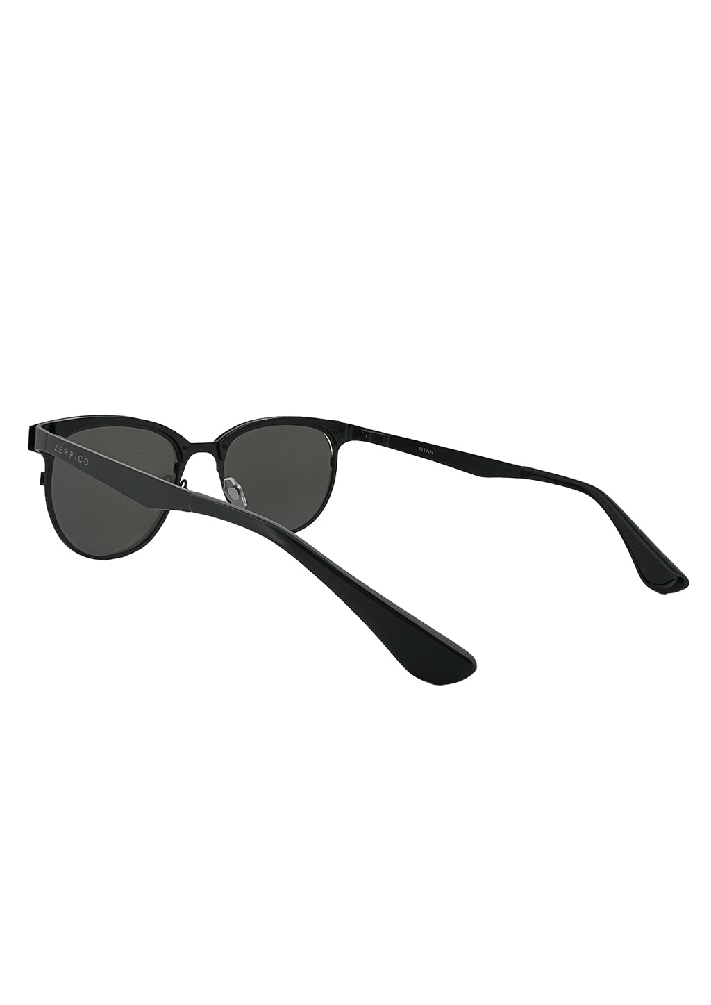 Unisex Sonnenbrille - Titanium Clubmasters - V2 - Changeable Lenses-11