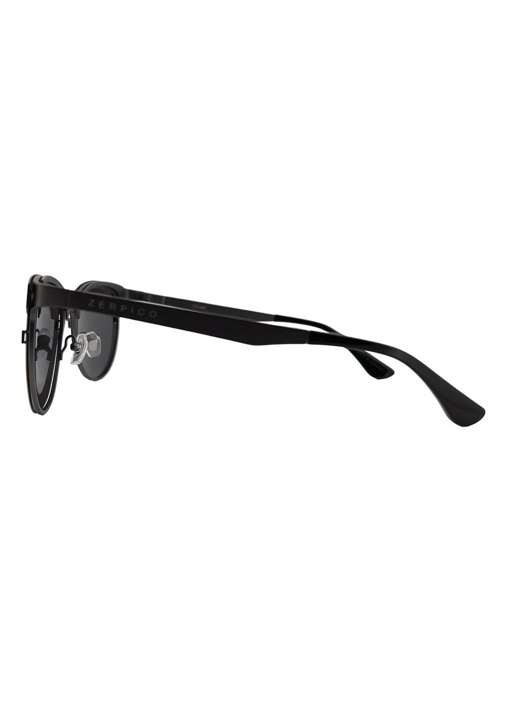 Unisex Sonnenbrille - Titanium Clubmasters - V2 - Changeable Lenses-12