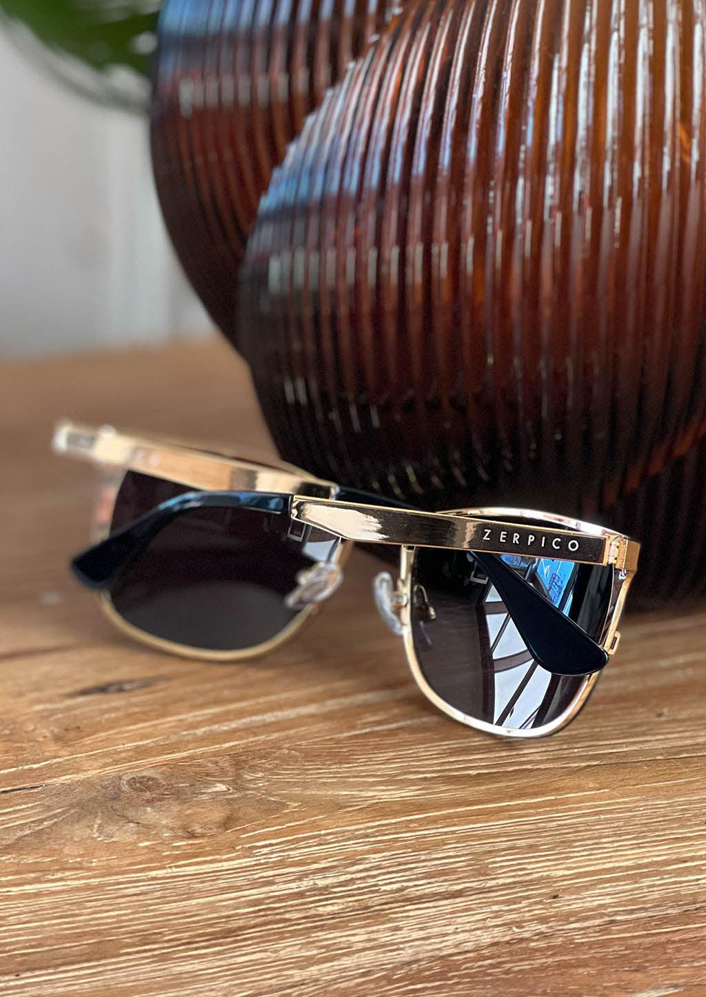 Titanium Wayfarer Sunglasses - V2 - 24K GOLD Plated-6