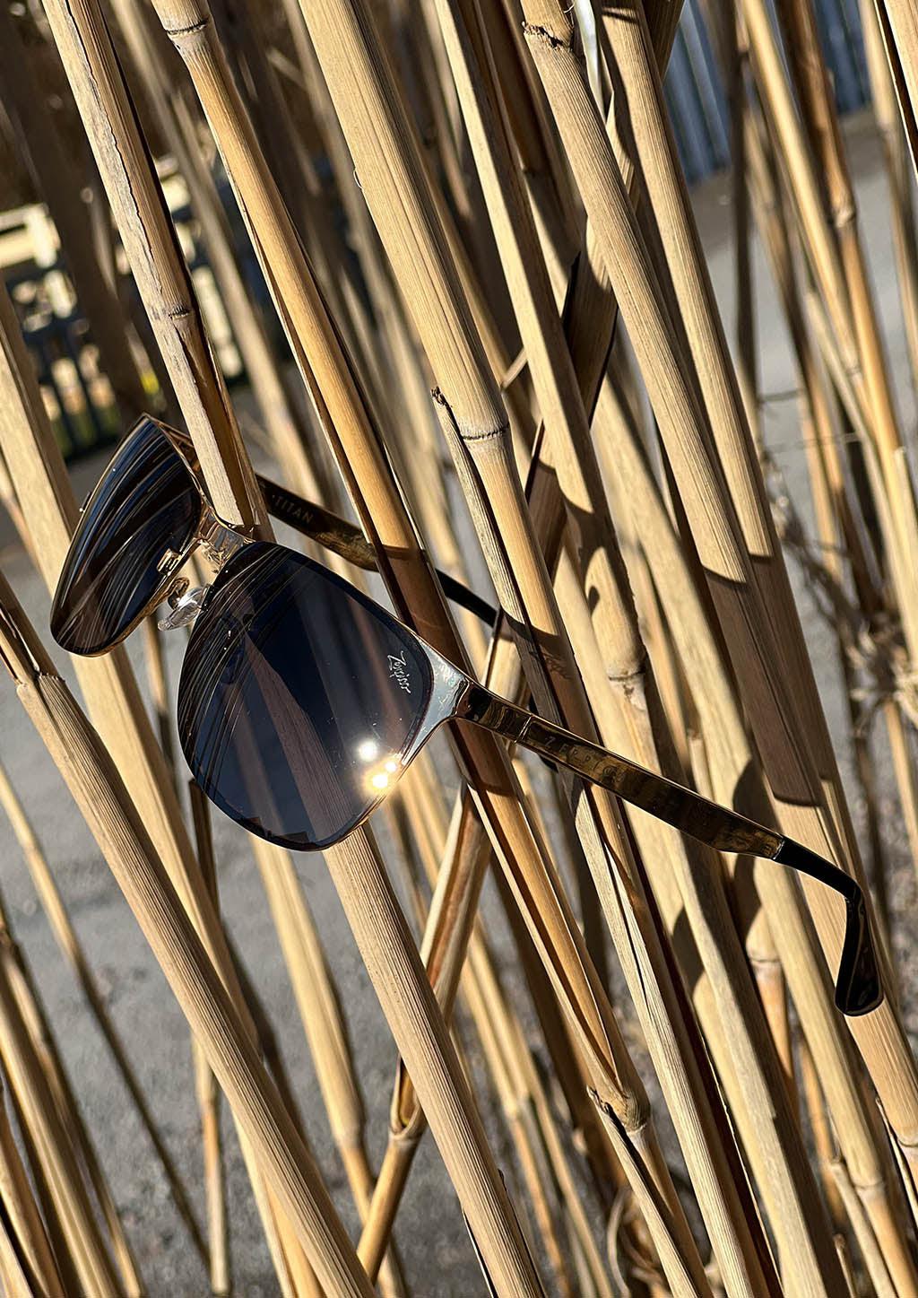 Titanium Wayfarer Sunglasses - V2 - 24K GOLD Plated-2