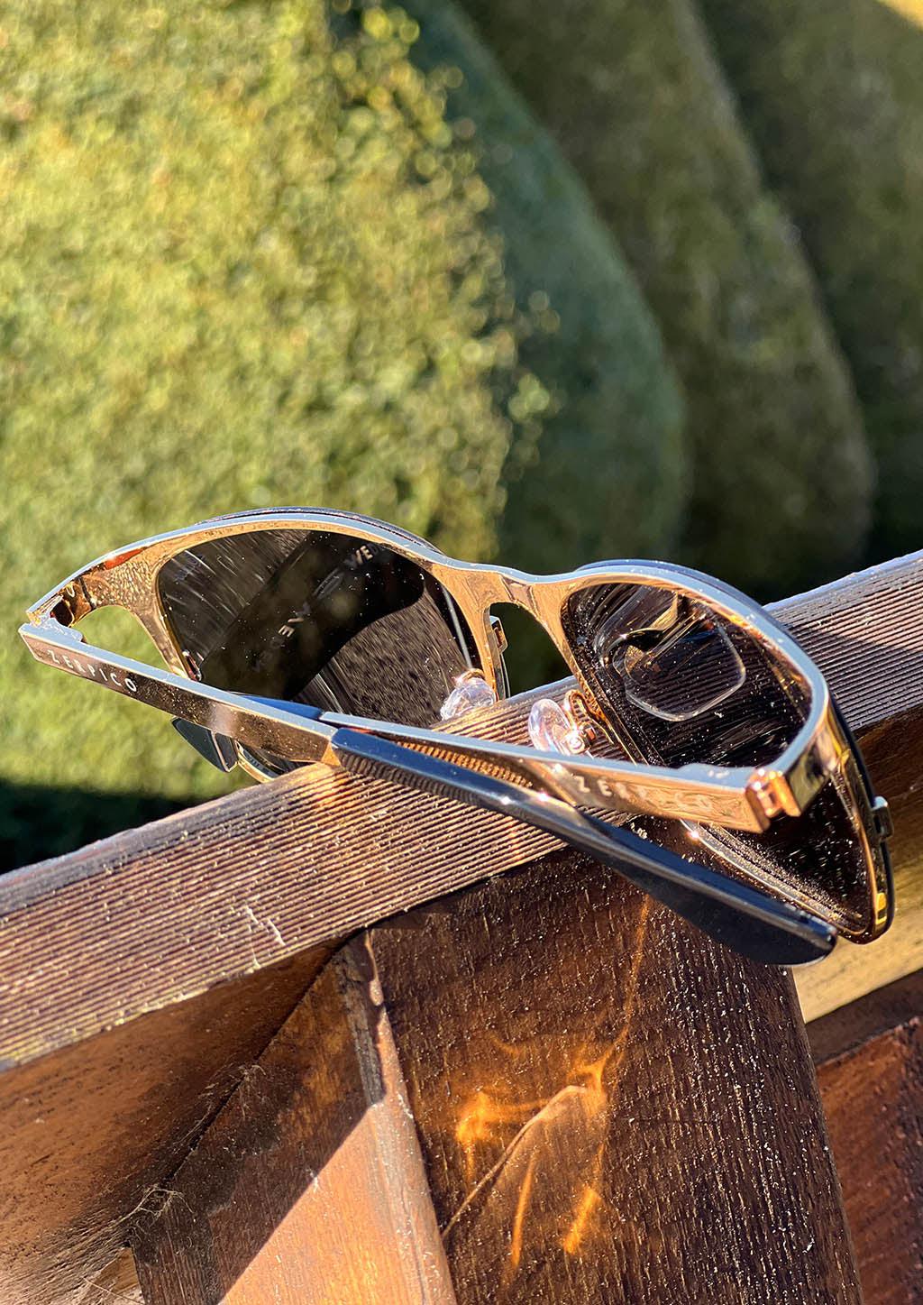 Titanium Wayfarer Sunglasses - V2 - 24K GOLD Plated-4