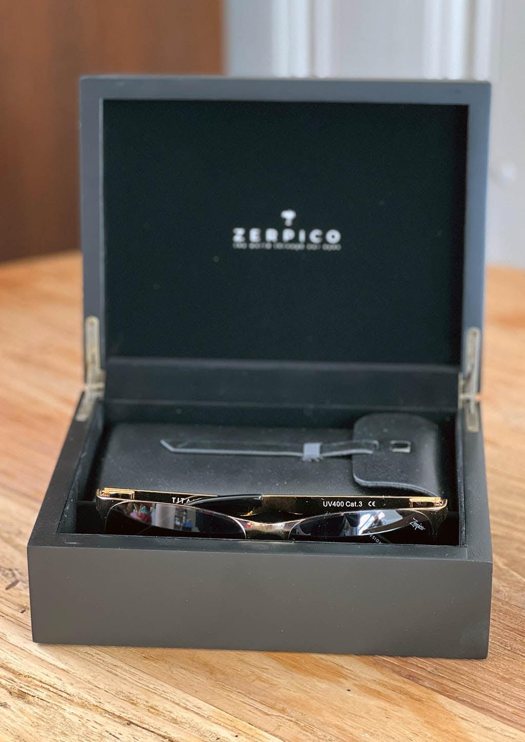 Titanium Wayfarer Sunglasses - V2 - 24K GOLD Plated-10