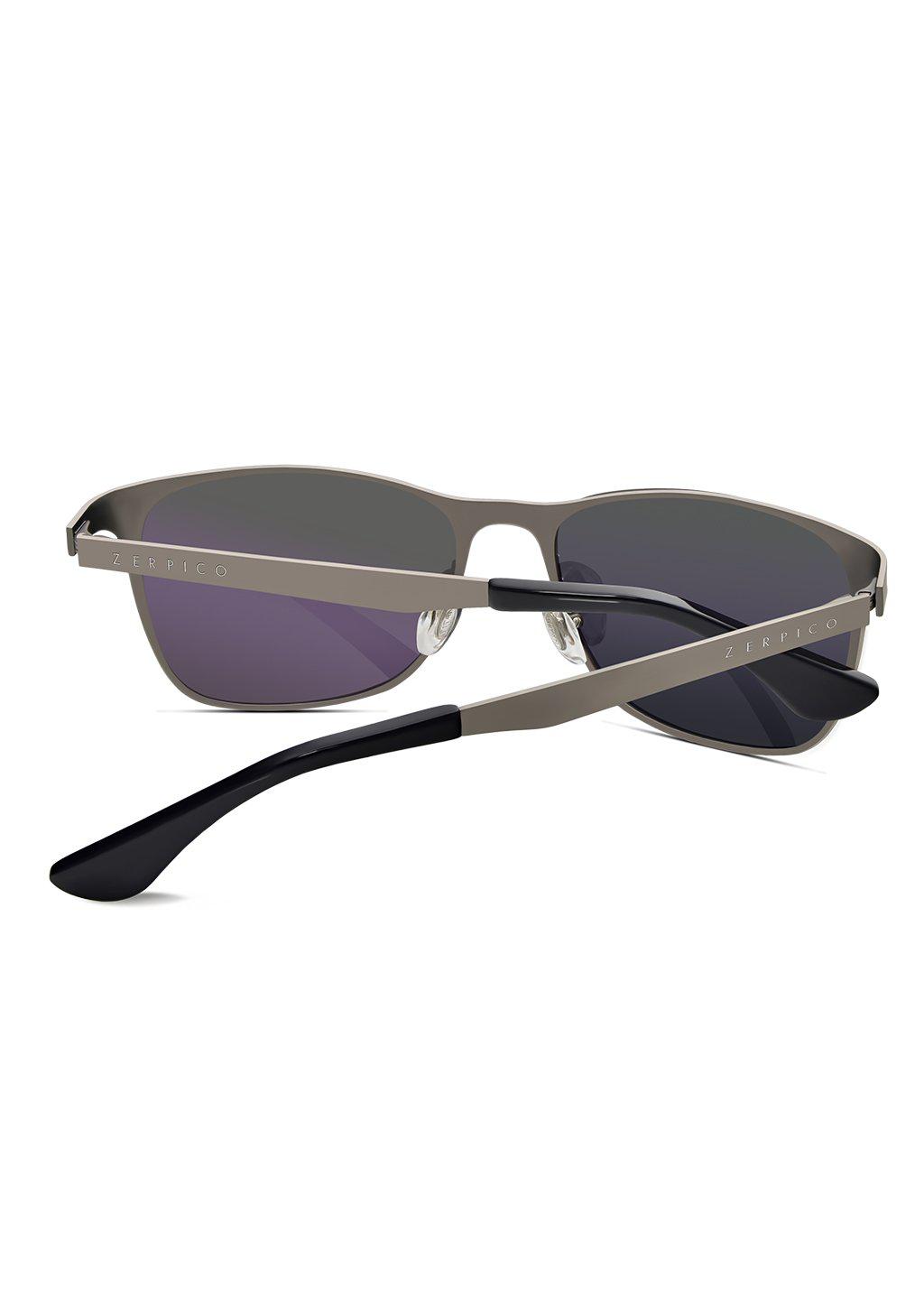 Unisex Sonnenbrille - Titanium Wayfarers - V2 - Changeable Lenses-15