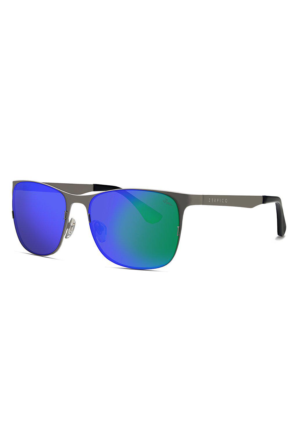 Unisex Sonnenbrille - Titanium Wayfarers - V2 - Changeable Lenses-14