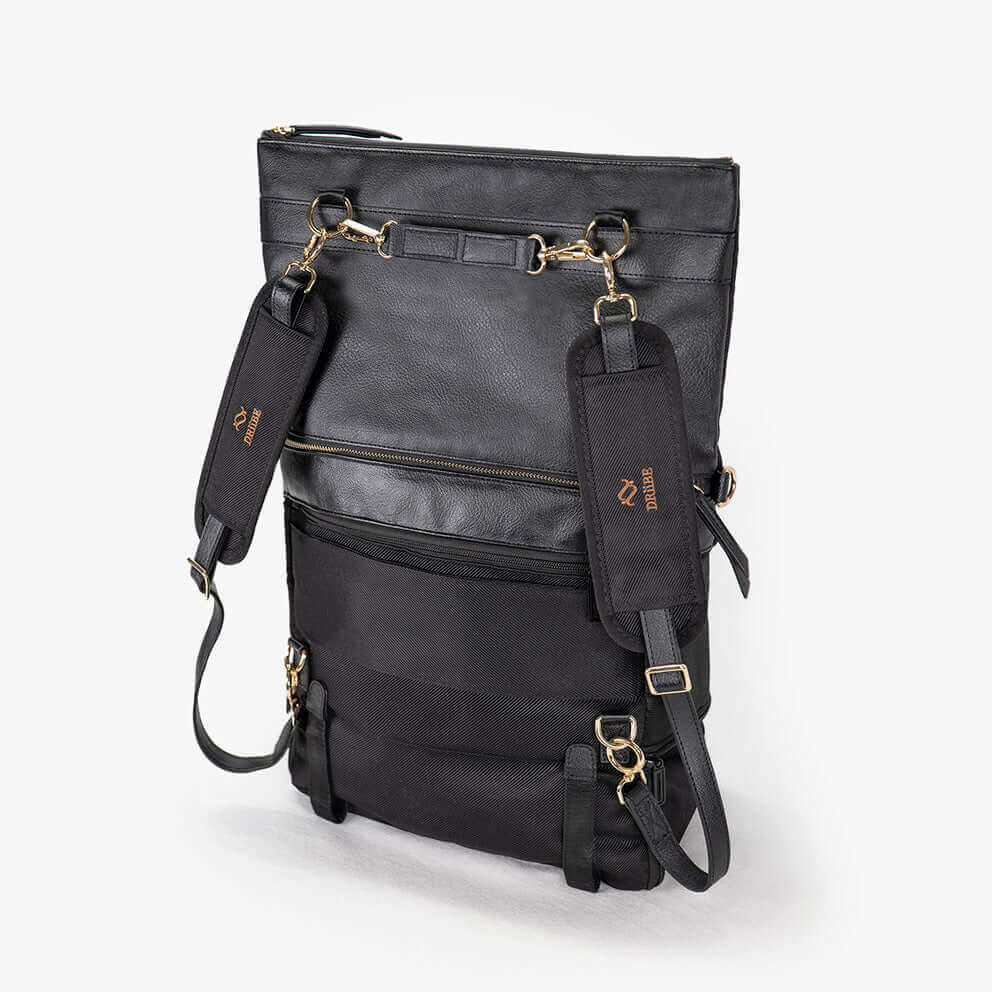 Rucksack DAKOTA 3 in 1 Convertible Backpack Purse, Black-3