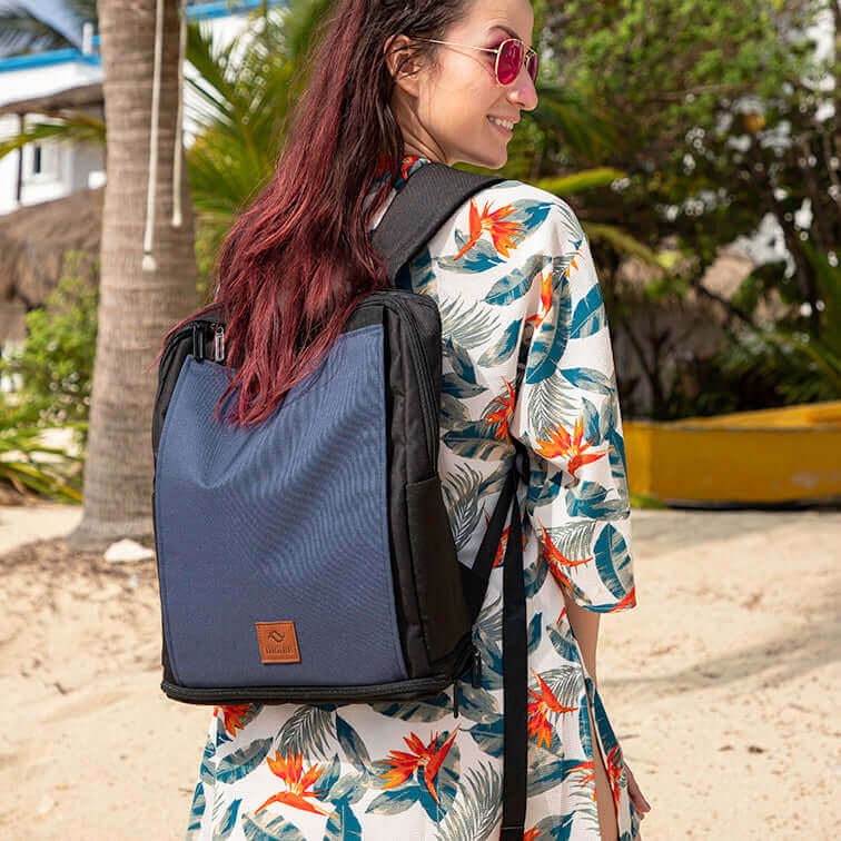 CITYC Laptop 2 in 1 Backpack Navy Blue-9