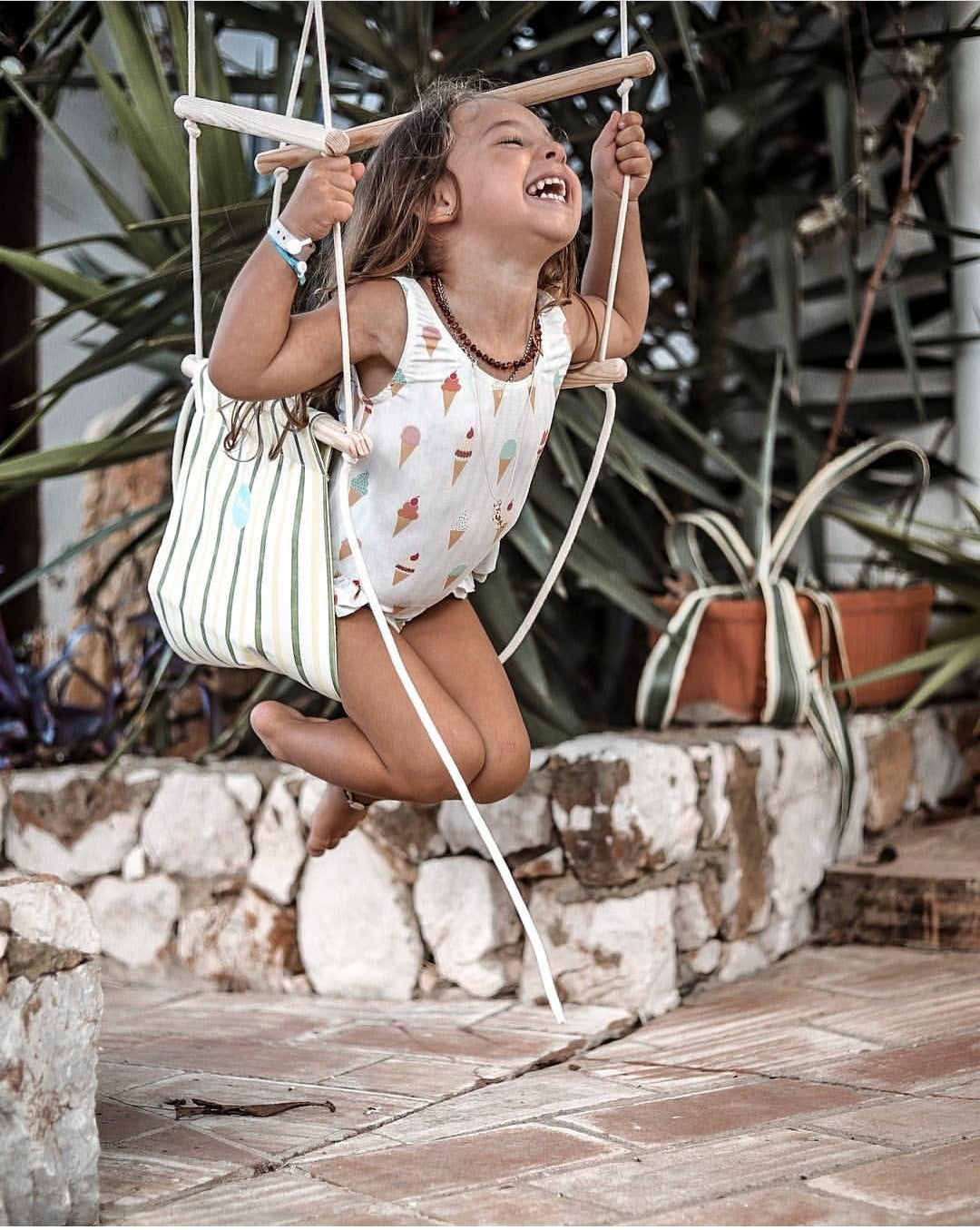 Green Leafs Simple Swing - Einfache Schaukel-1