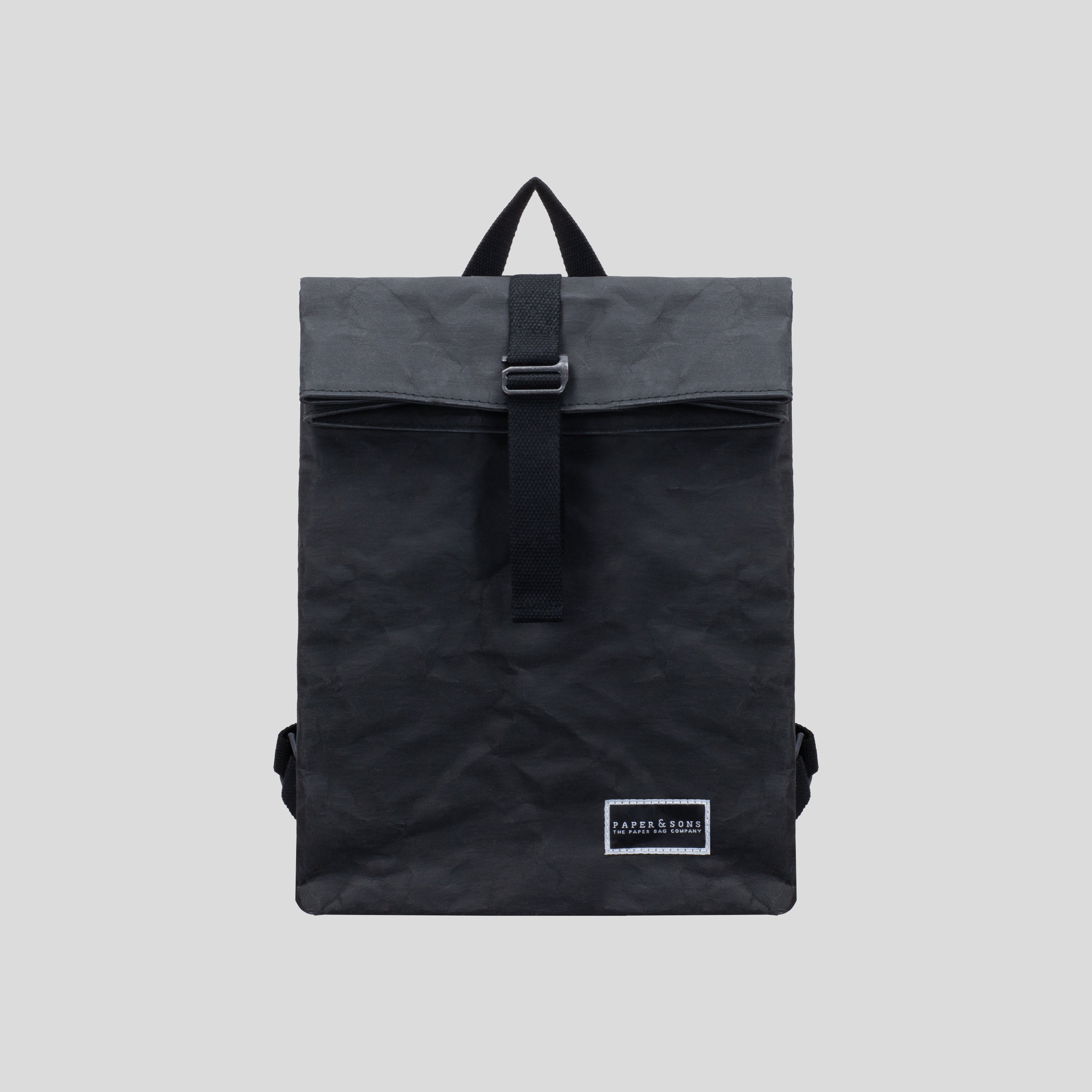 Oak Kraftpapier Rucksack | Black Edition-1