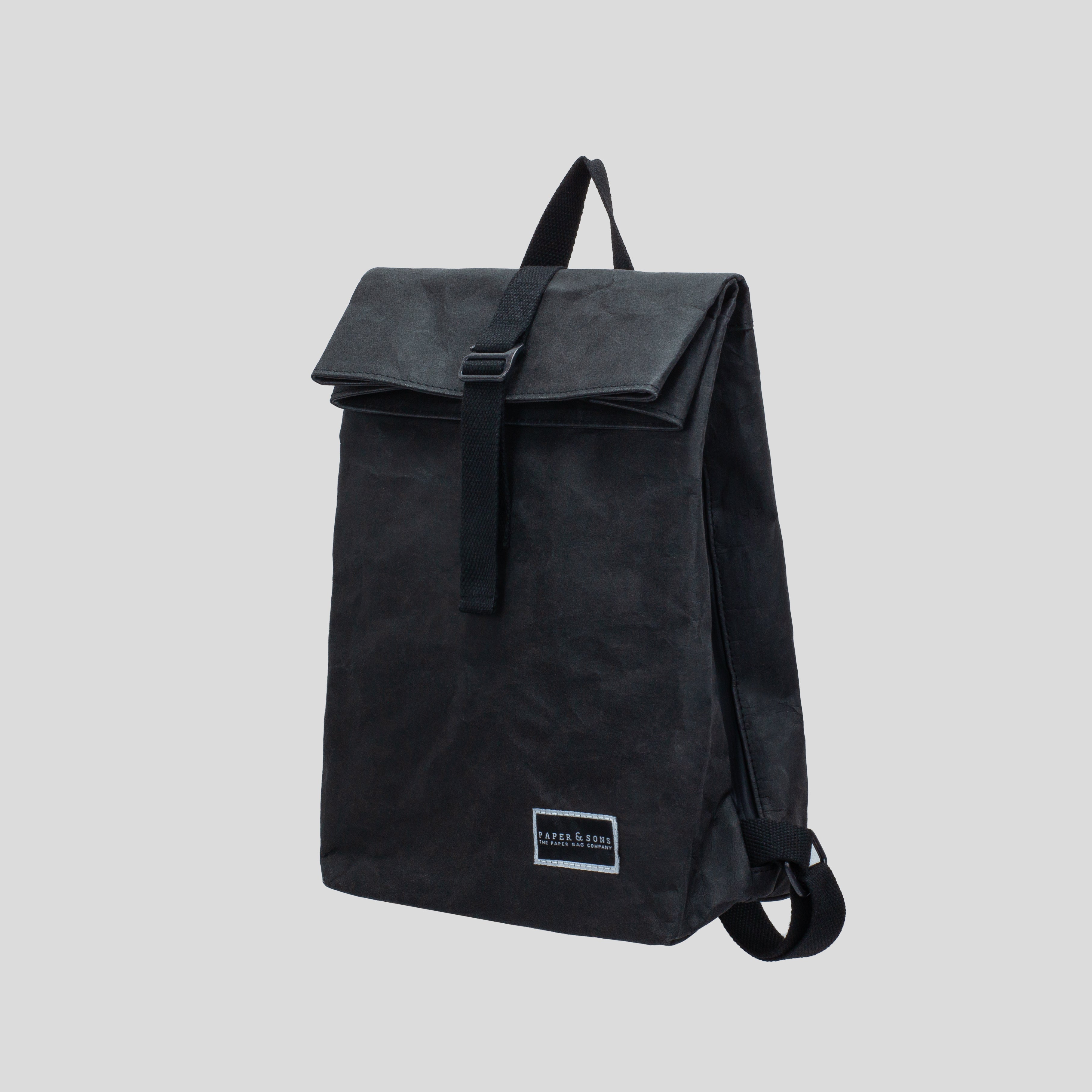 Oak Kraftpapier Rucksack | Black Edition-3