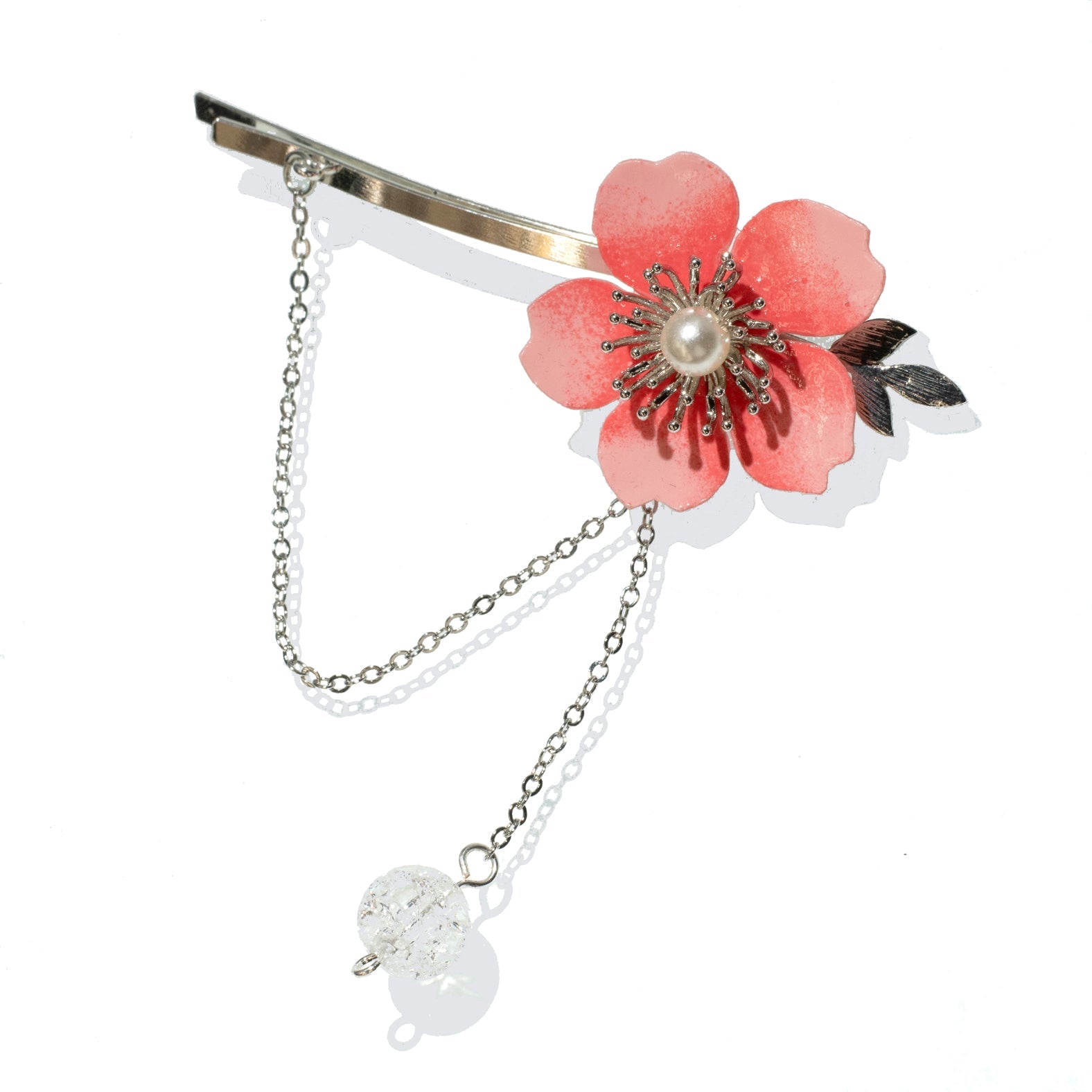 Kirschblüten-Sakura-Kristall-Haarnadel - Cherry Blossom Sakura Crystal Hair Pin-0