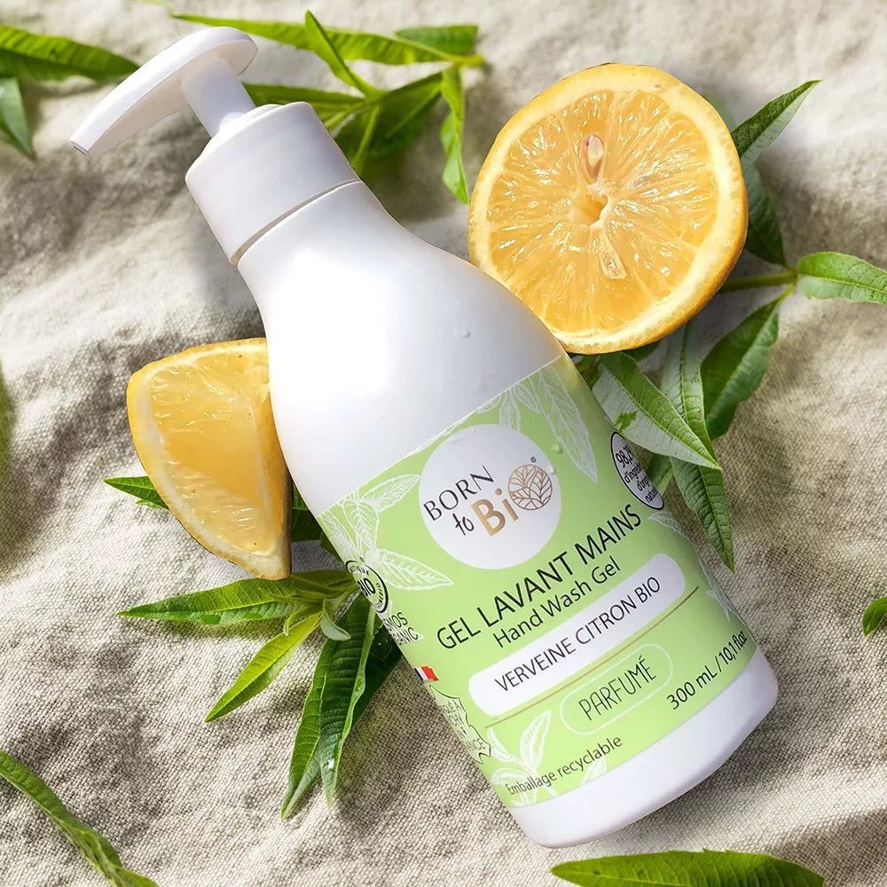Lemon Verbena hand wash gel - Certified organic-1