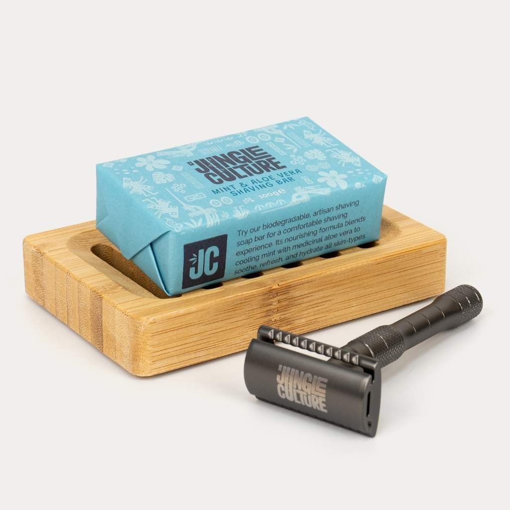Shaving Soap Bars | Plastic-free Solid Natural Shaving Soaps (100g)-3