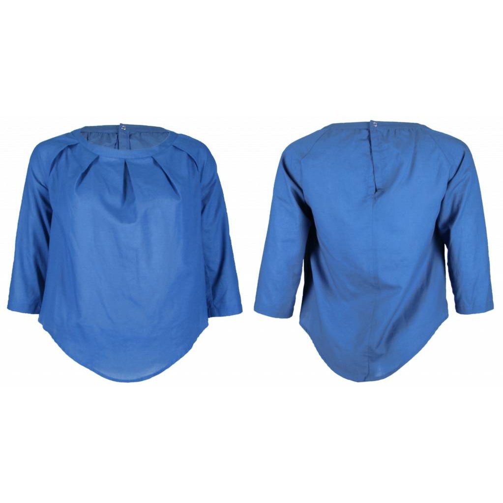 TARA blouse, plain - WESENberlin